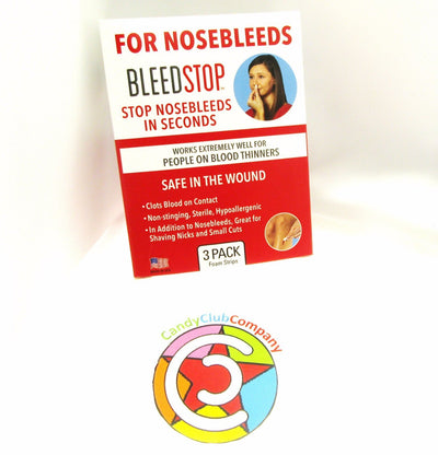 FOR NOSEBLEEDS ~ BLEEDSTOP ~ Stops Nosebleeds Bleeding in Seconds