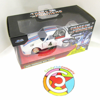 Jazz Porsche 935 Turbo ~ TRANSFORMERS ~ Metals Die Cast Autobot ~ 1:32 scale