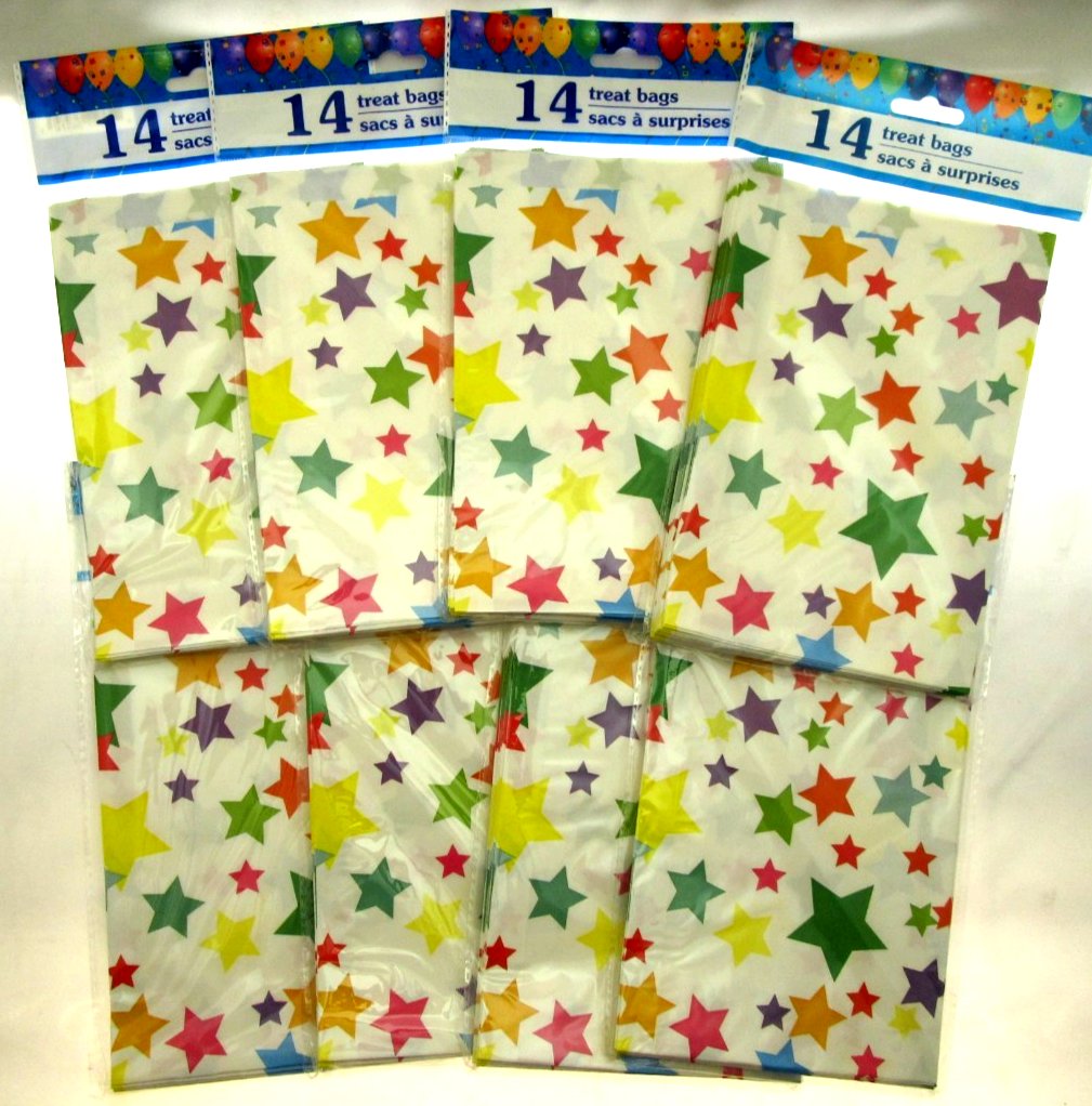 112 Gift Sacs Treat Bags 5 X 7 inch Party Sacks