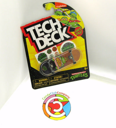 Tech Deck ~ Santa Cruz ~ Teenage Mutant Ninja Turtles ~ Michelangelo Pizza