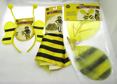 Bumblebee ~ Headband, Wings & Skirt ~ Dress Up Costume ~ Halloween or Play