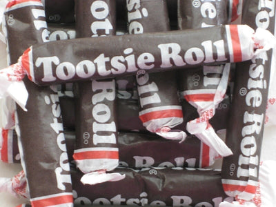 Tootsie Roll Rolls Long Chocolate Chews Five Pounds  Candy ~ 80oz