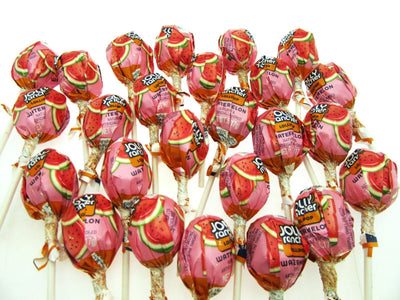 Jolly Rancher Lolli Pops Watermelon Suckers Hard Candy ~ 16oz ~ One Pound