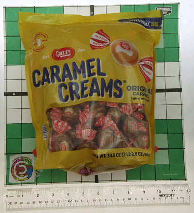 Goetze's Caramel Creams ~ Soft Chewy Candy Caramels ~ 34.8 Bag
