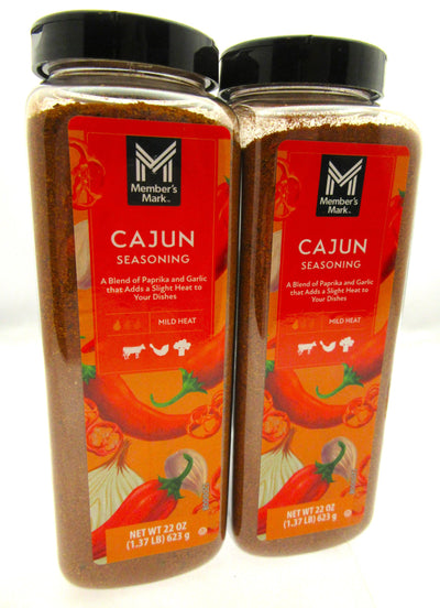 2 Pack 22 Ounce Tones Cajun Seasoning Spices Seafood Food Cooking