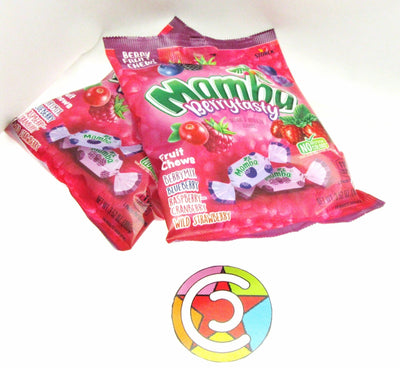 Mamba Berry Tasty Fruit Chews ~ American Candy 3.52oz Bag Lot of 2