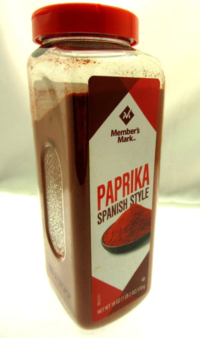 Paprika Spanish Style Members Mark Seasoning Spice 18oz