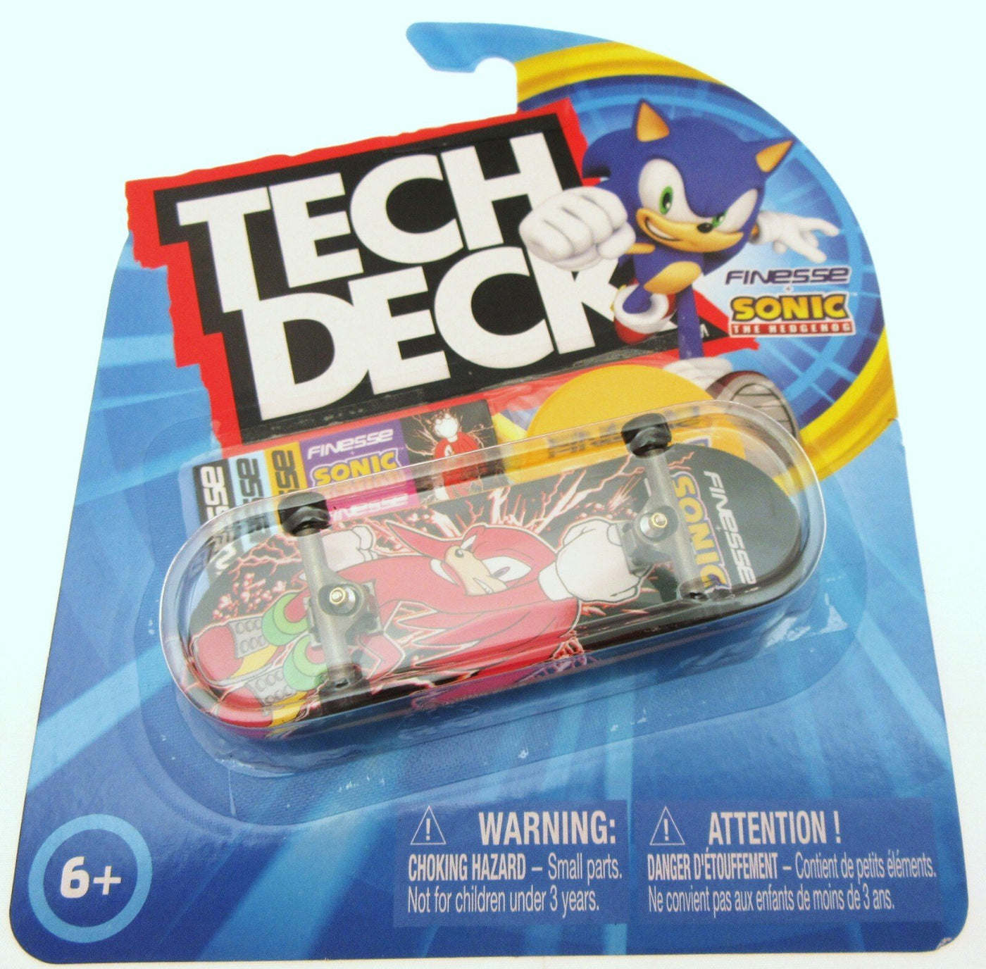 Tech Deck ~ Finesse ~ Skateboard / Fingerboard ~ Sonic ~ Spike