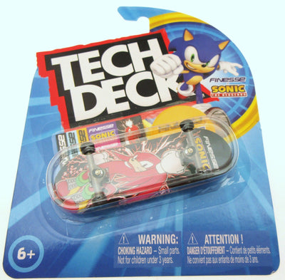 Tech Deck ~ Finesse ~ Skateboard / Fingerboard ~ Sonic ~ Spike