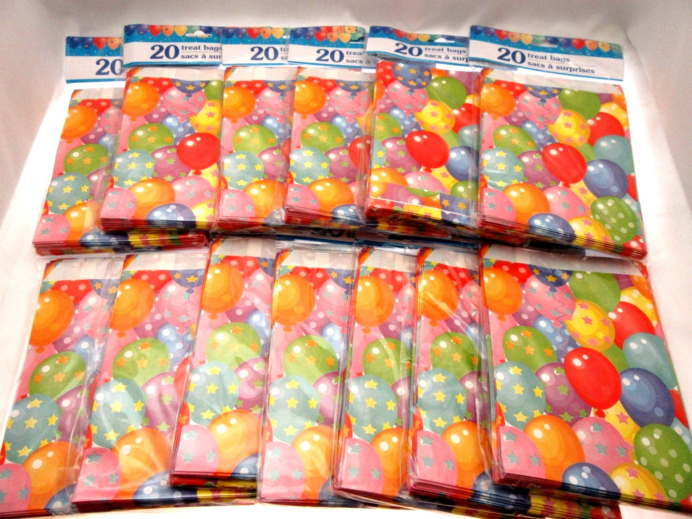 240 Gift Sacs Treat Bags 5 X 7 inch Party Sacks