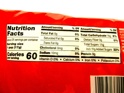 Bazooka Bubble Gum Lolli Pops 15oz Bag of Suckers