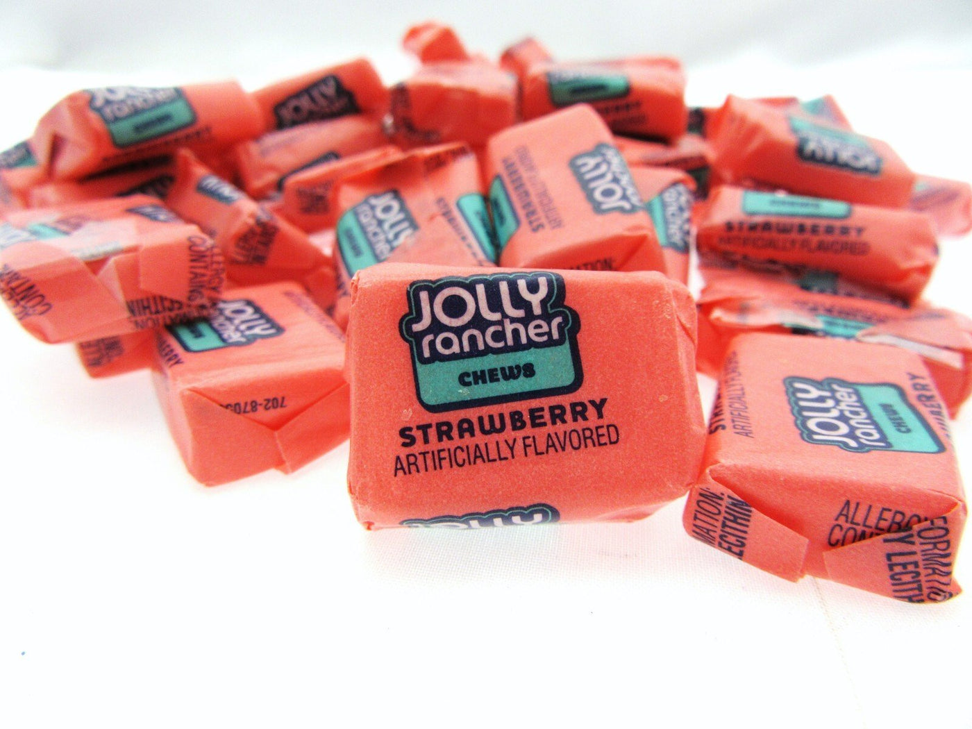 Jolly Rancher Strawberry Chews ~ Half Pound ~ American Favorite Candy ~ 8oz