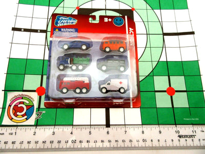 Turbo Wheels ~ Dump, Fire Truck, Ambulance ~Tiny Toys!