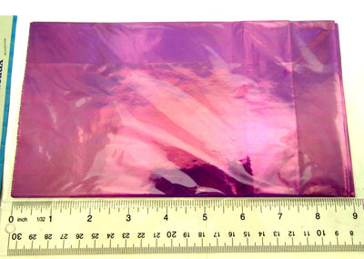 40 Gusset Metallic Purple Party Bags 5x9 Inch Treat