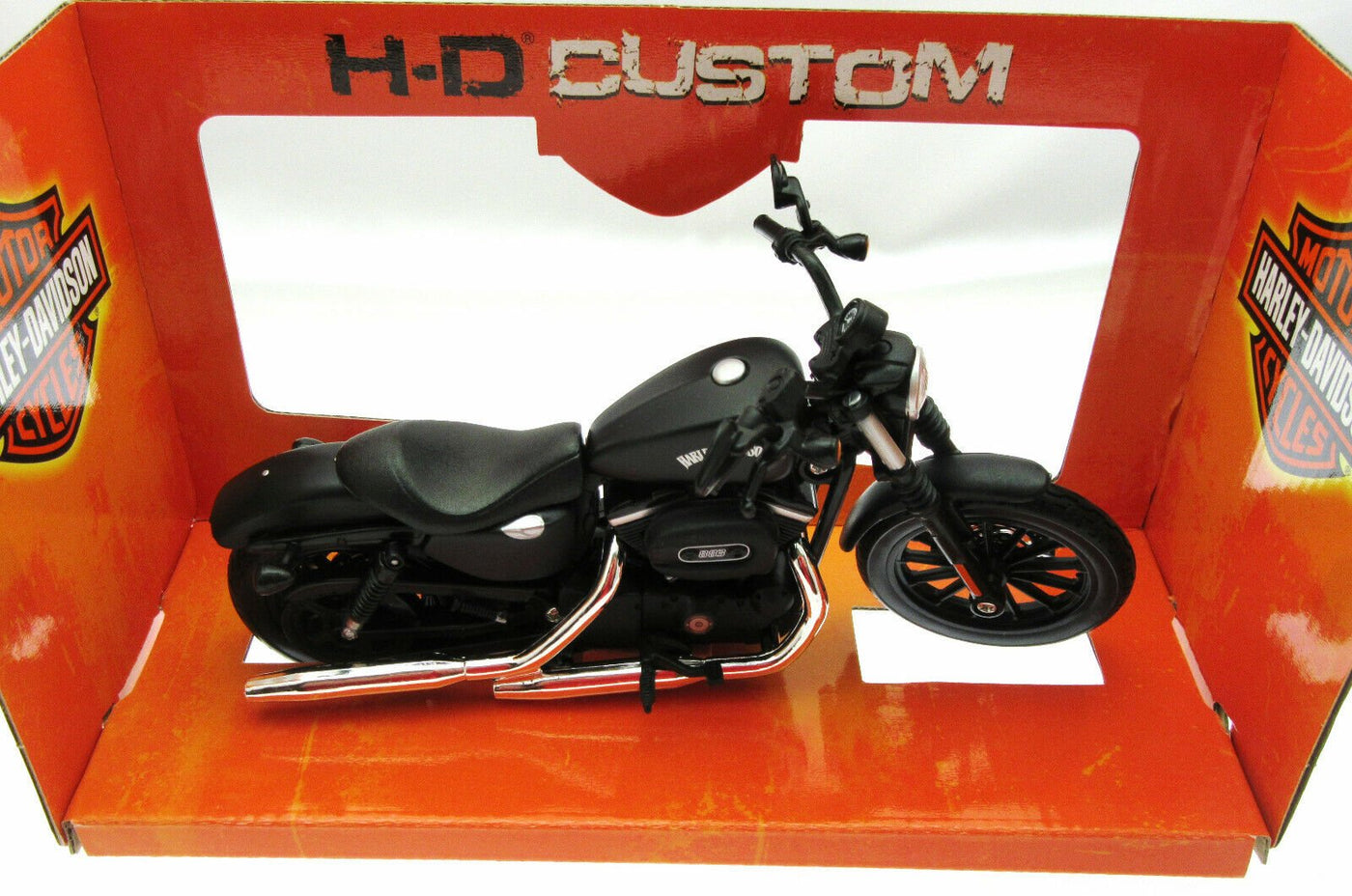 HD Custom ~ 2014 Sportster Iron 883 ~ Harley Davidson ~ 8 inches ~ 1:12 Scale