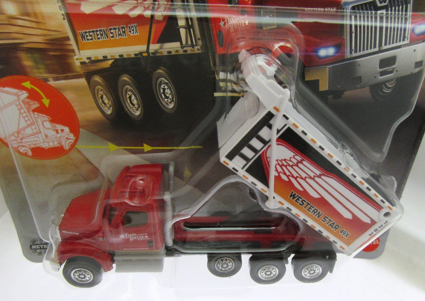 Matchbox Working Rigs ~ Western Star 49X  Dump Truck ~ Metal