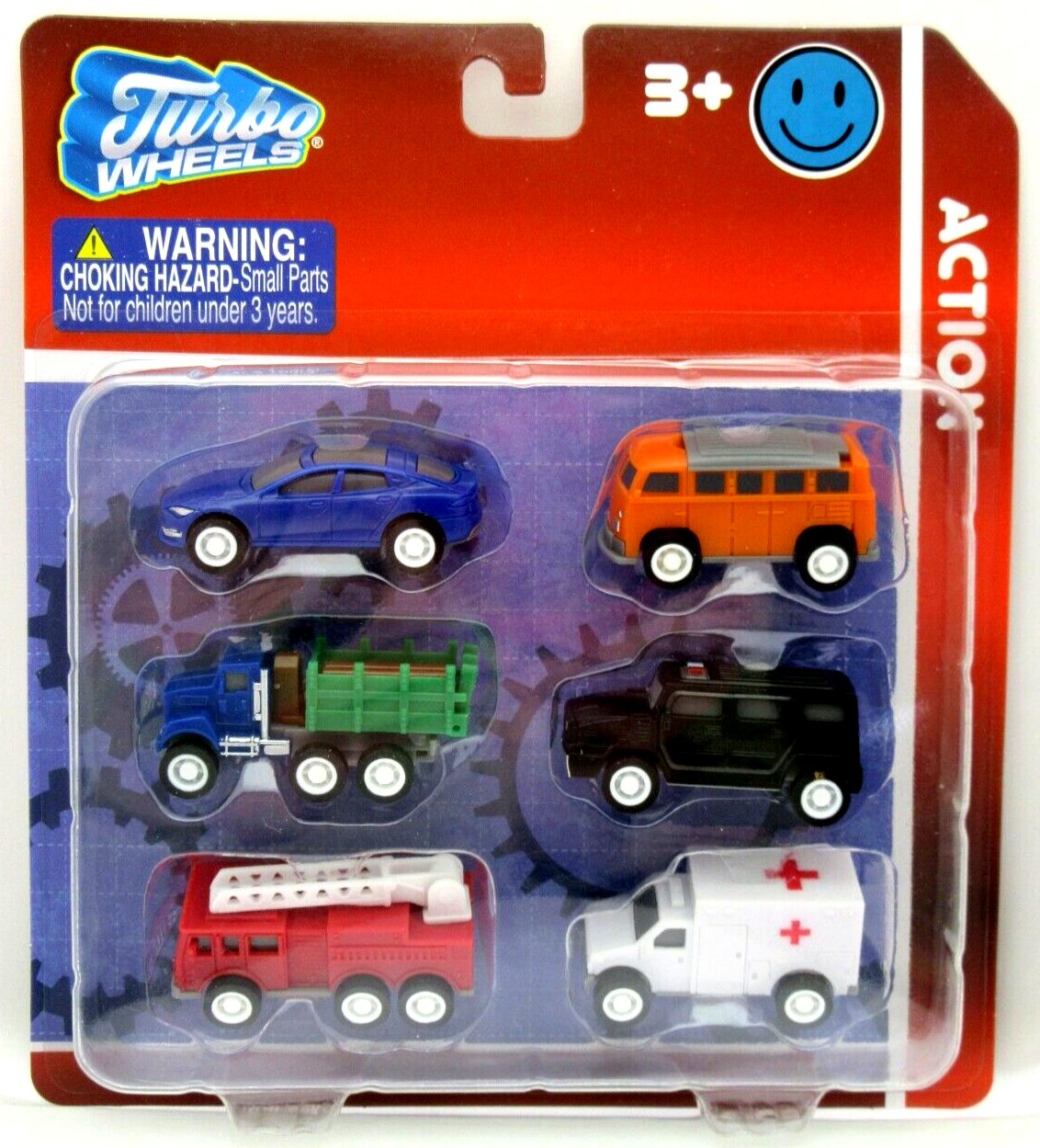 Turbo Wheels ~ Dump, Fire Truck, Ambulance ~Tiny Toys!