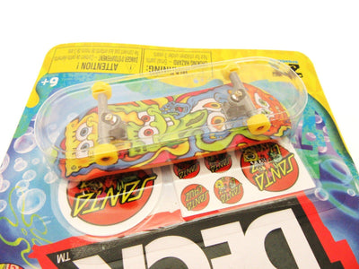 Tech Deck ~ Santa Cruz ~ Skateboard  / Fingerboard ~ Sponge Bob ~ Psychedelic