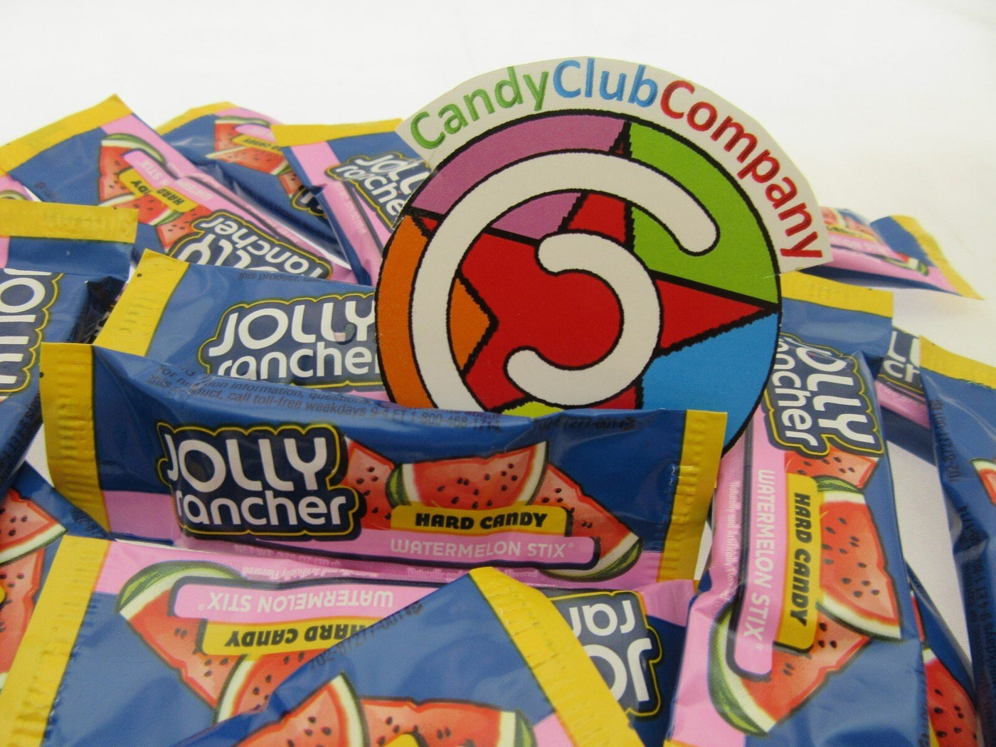 Jolly Rancher Stix Watermelon Sticks Hard Candy ~ 8oz ~ Half Pound