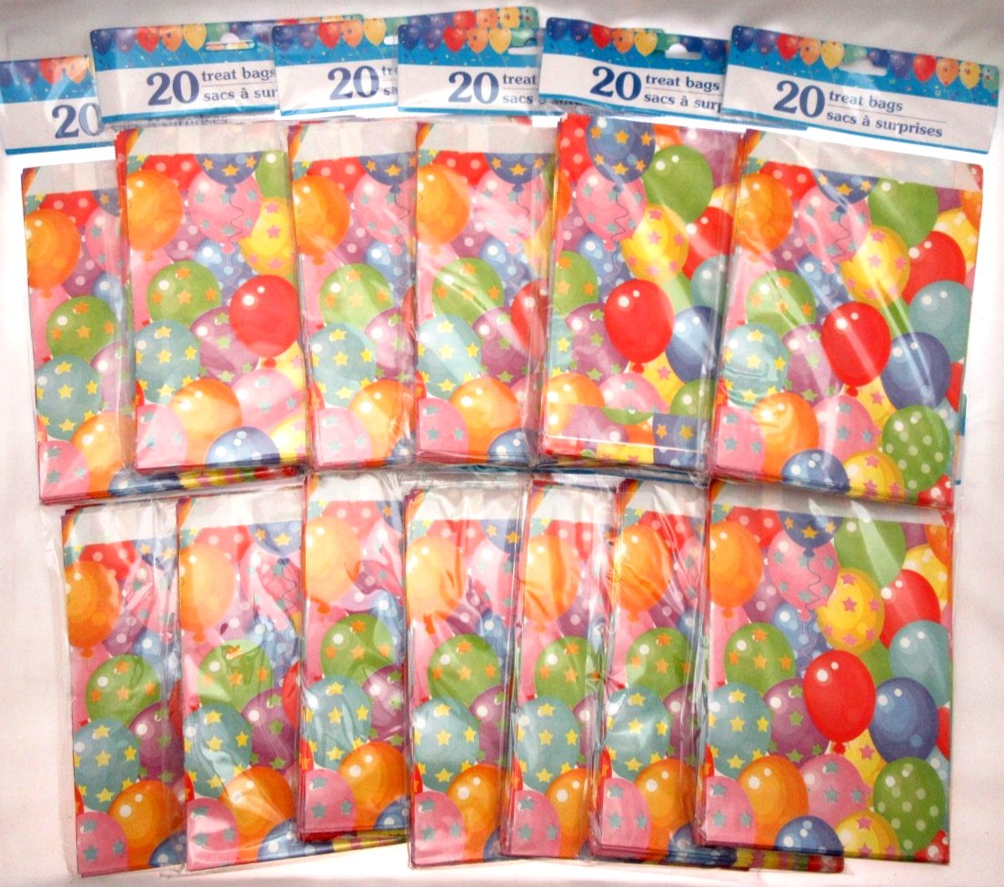 240 Gift Sacs Treat Bags 5 X 7 inch Party Sacks