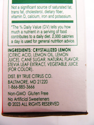 True Lemon ~ Strawberry Lemonade ~ Real Flavor From Real Fruit ~ Lot of 2