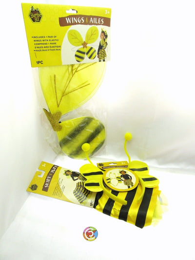 Bumblebee ~ Headband, Wings & Skirt ~ Dress Up Costume ~ Halloween or Play