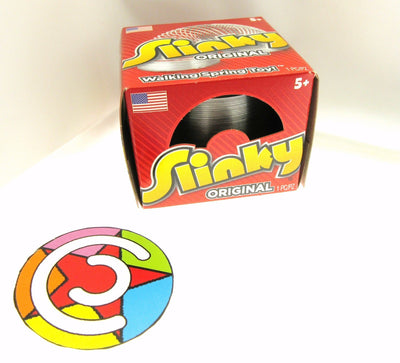 Slinky ~ 2 5/8" X 2" ~ Walking Spring ~ Nostalgic Toy Create Endless Fun!
