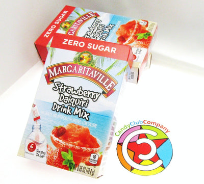 Margaritaville  ~ Strawberry Daiquiri Drink Mix ~ Zero Sugar Free ~ Lot of 3
