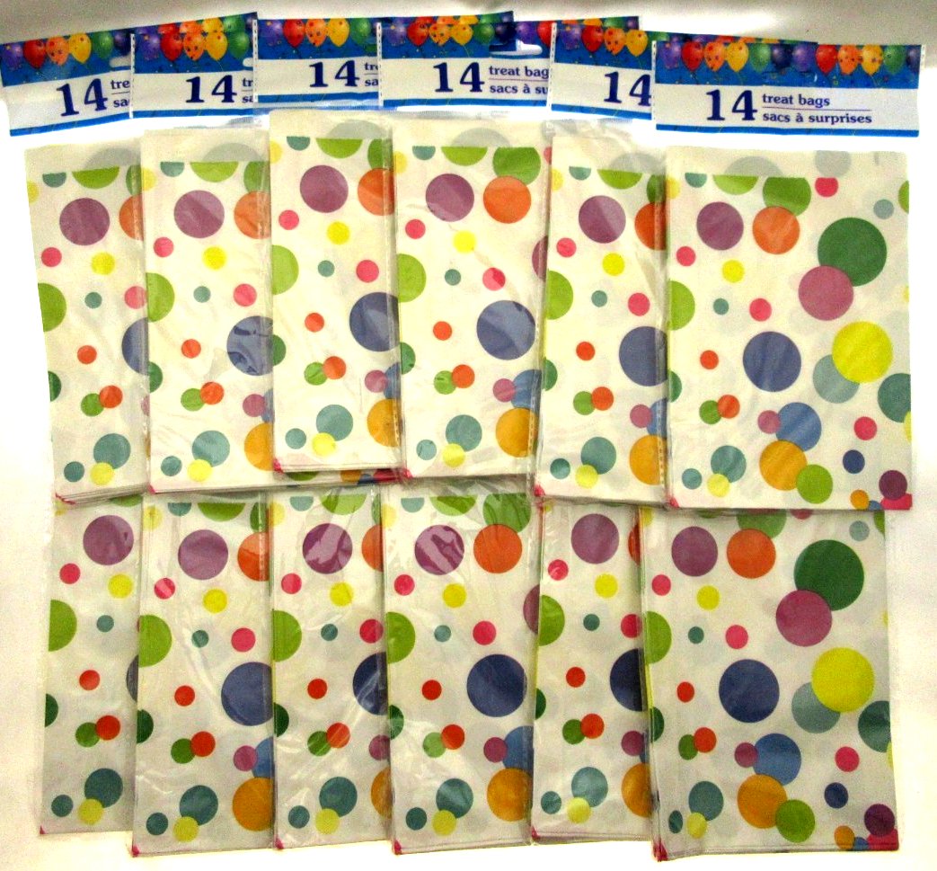168 Gift Sacs Treat Bags 5 X 7 inch Party Sacks