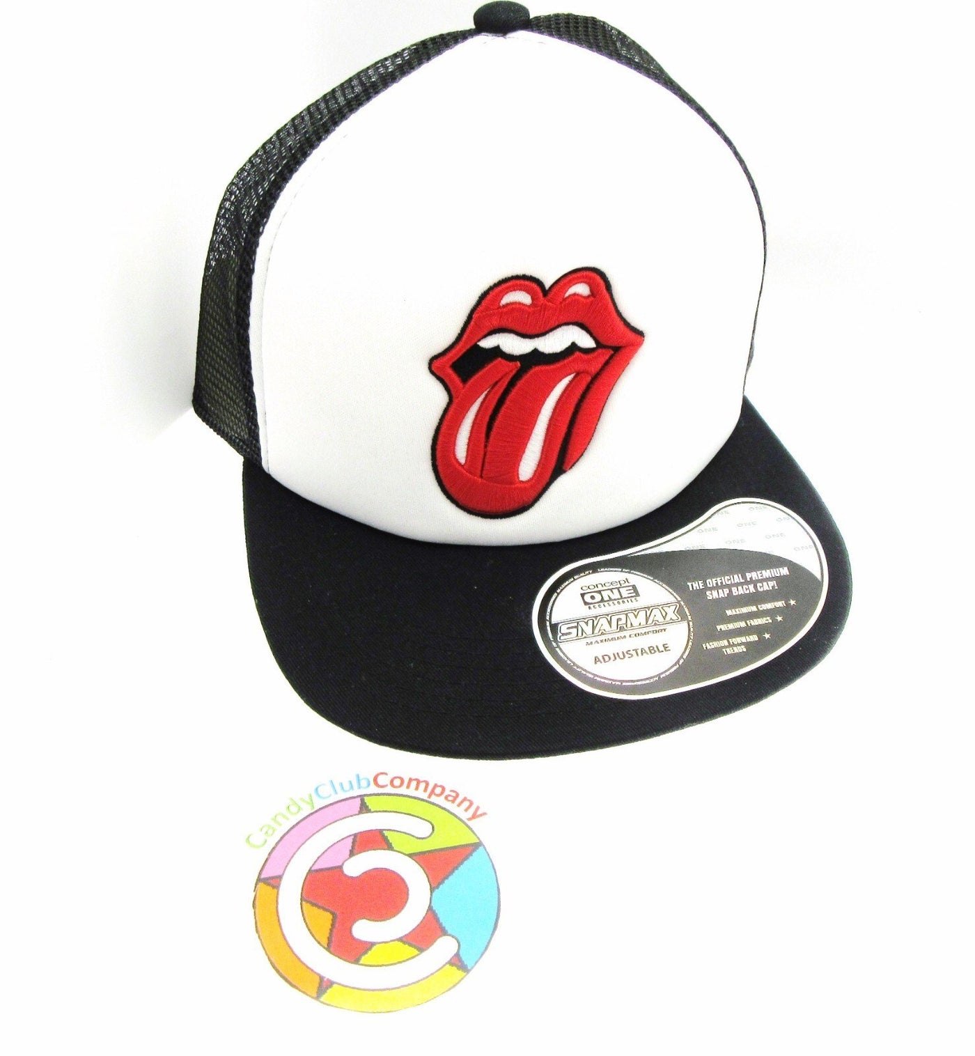 Rolling Stones Cap ~ Headwear Vented Hat ~ One Size