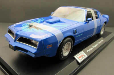 1977 Pontiac Firebird Trans Am ~ Blue ~ 1:18 ~ Metal Die Cast ~ Maisto