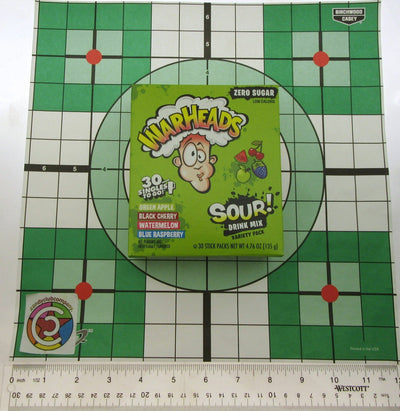 Warheads Variety Pack ~ 30 Packets Per Box ~ Sugar Free ~ Drink Mix