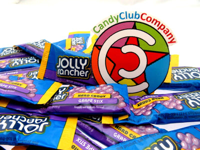 Jolly Rancher Stix Grape Sticks Hard Candy ~ 8oz ~ Half Pound