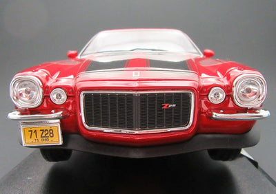 1971 Chevrolet Camaro ~ Red ~ 1:18 ~ Metal Die Cast ~ Maisto