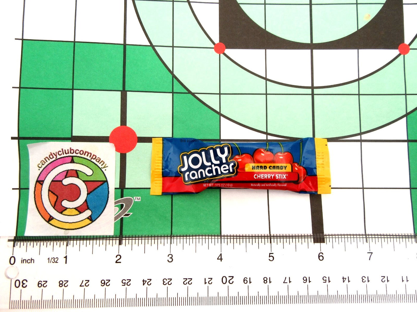 Jolly Rancher Stix Cherry Sticks Hard Candy ~ 8oz ~ Half Pound