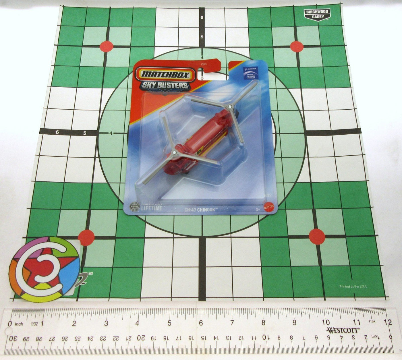 Matchbox Sky Busters ~ CH-47 Chinook ~ Die Cast