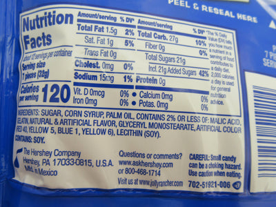 Jolly Rancher ~ Original Chews ~ American Candy ~ 13oz Re-Sealable Bag