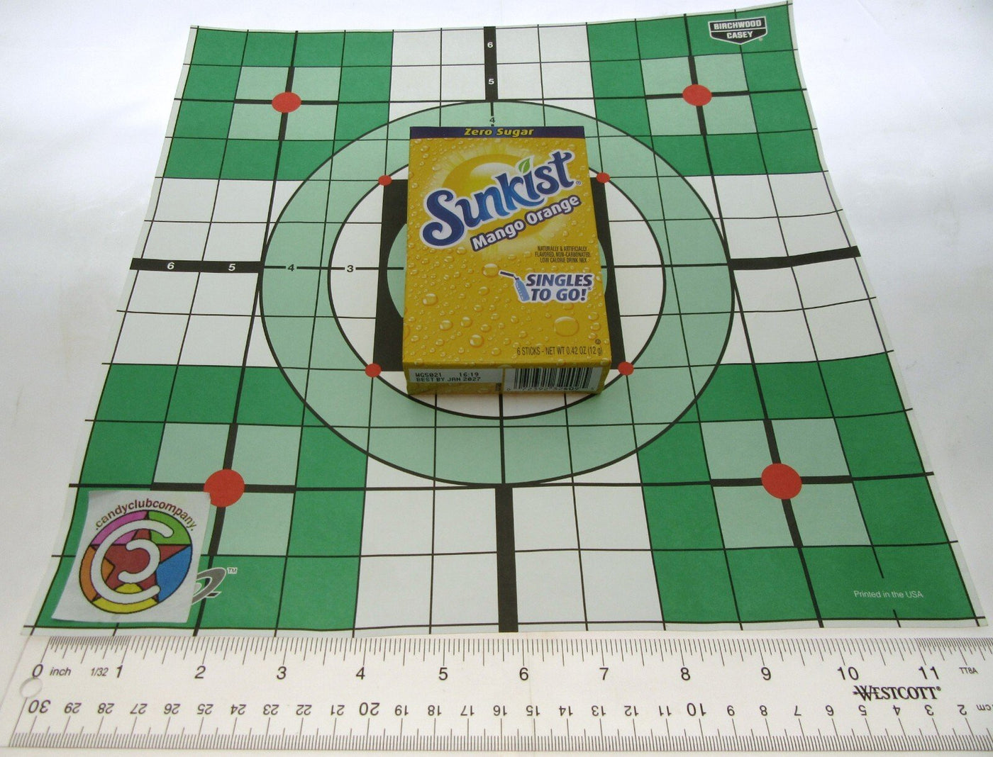 Sunkist Mango Orange ~ Packets ~ Zero Sugar Free ~ Drink Mix ~ 3 Boxes