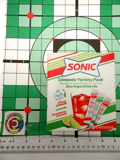 Sonic Limeade Variety Pack Drink Mix 30 singles to go