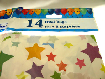 112 Gift Sacs Treat Bags 5 X 7 inch Party Sacks
