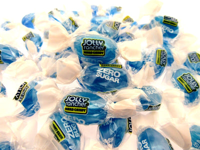 Jolly Rancher  ZERO SUGAR FREE Blue Raspberry 8oz Candy  Half Pound