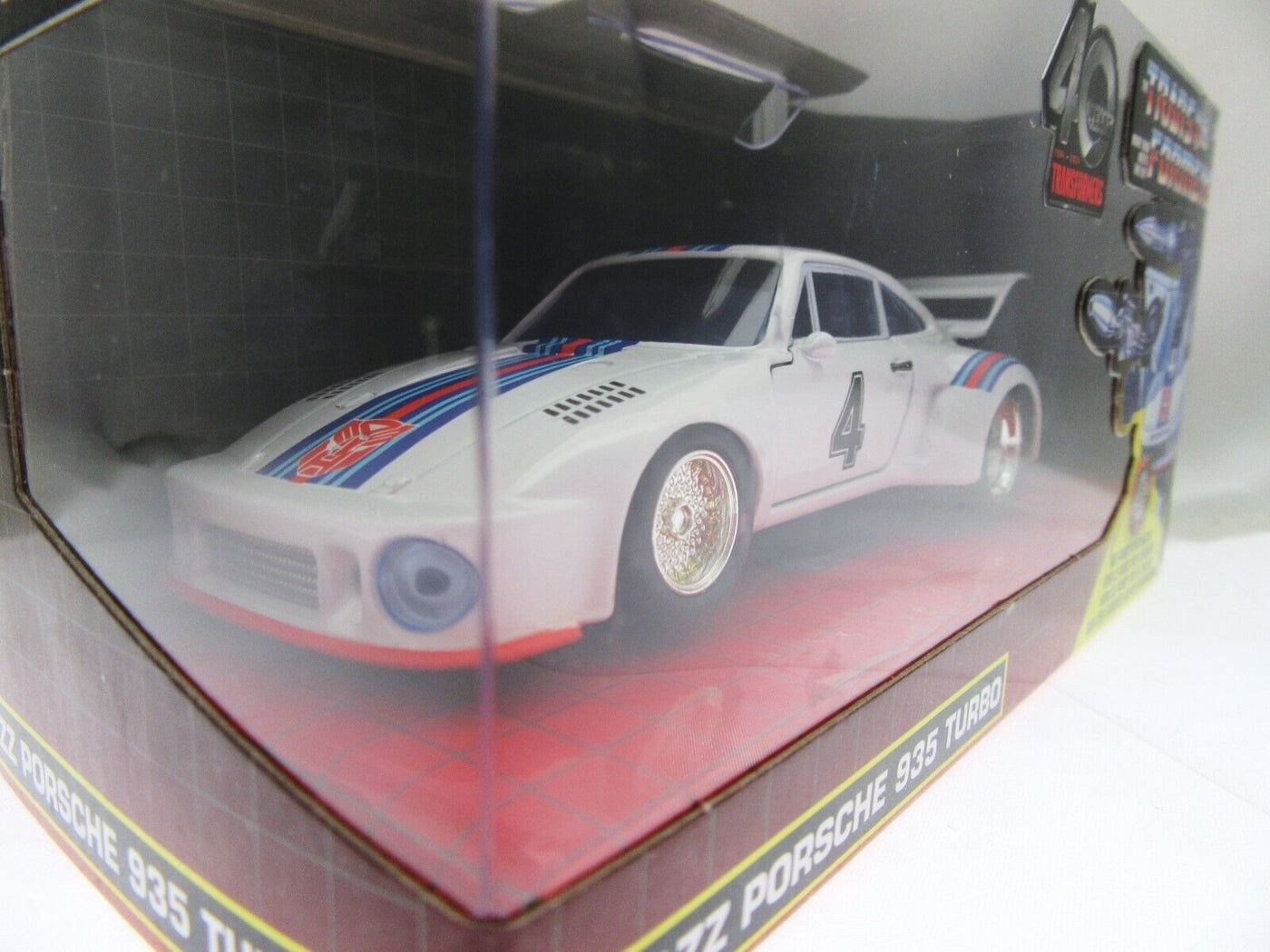 Jazz Porsche 935 Turbo ~ TRANSFORMERS ~ Metals Die Cast Autobot ~ 1:32 scale