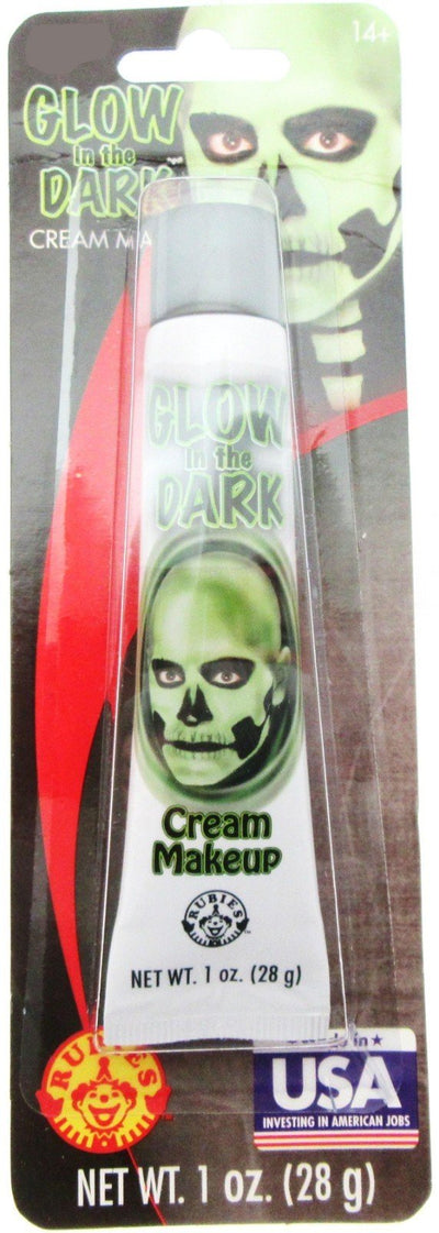 Halloween Glow In The Dark Cream Make Up ~ 1oz Tube ~ Lot of 10