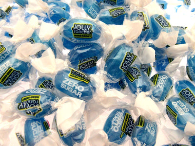 Jolly Rancher  ZERO SUGAR FREE 16oz Blue Raspberry Candy Candies 1lb Pound