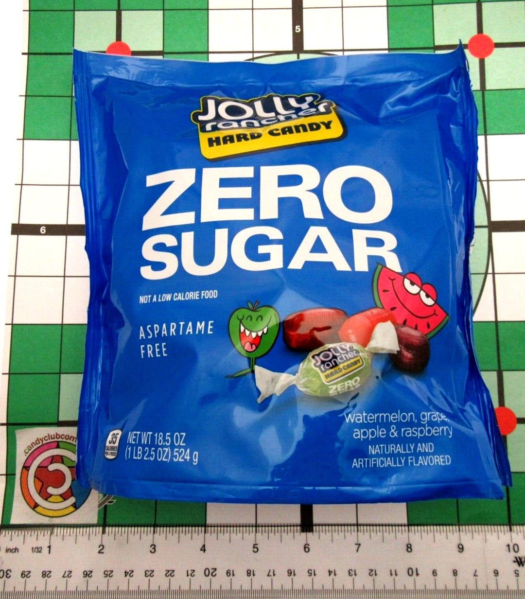 Jolly Rancher ~ ZERO SUGAR FREE ~ Hard Candy ~ 18.5 oz Bag ~ Bulk