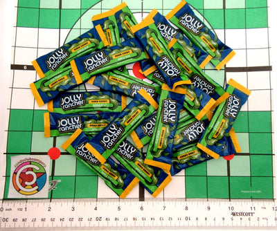 Jolly Rancher Stix Green Apple Sticks Hard Candy ~ 8oz ~ Half Pound