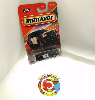 Ford Police Interceptor ~ San Diego Police ~ 1:64 Scale ~ Matchbox