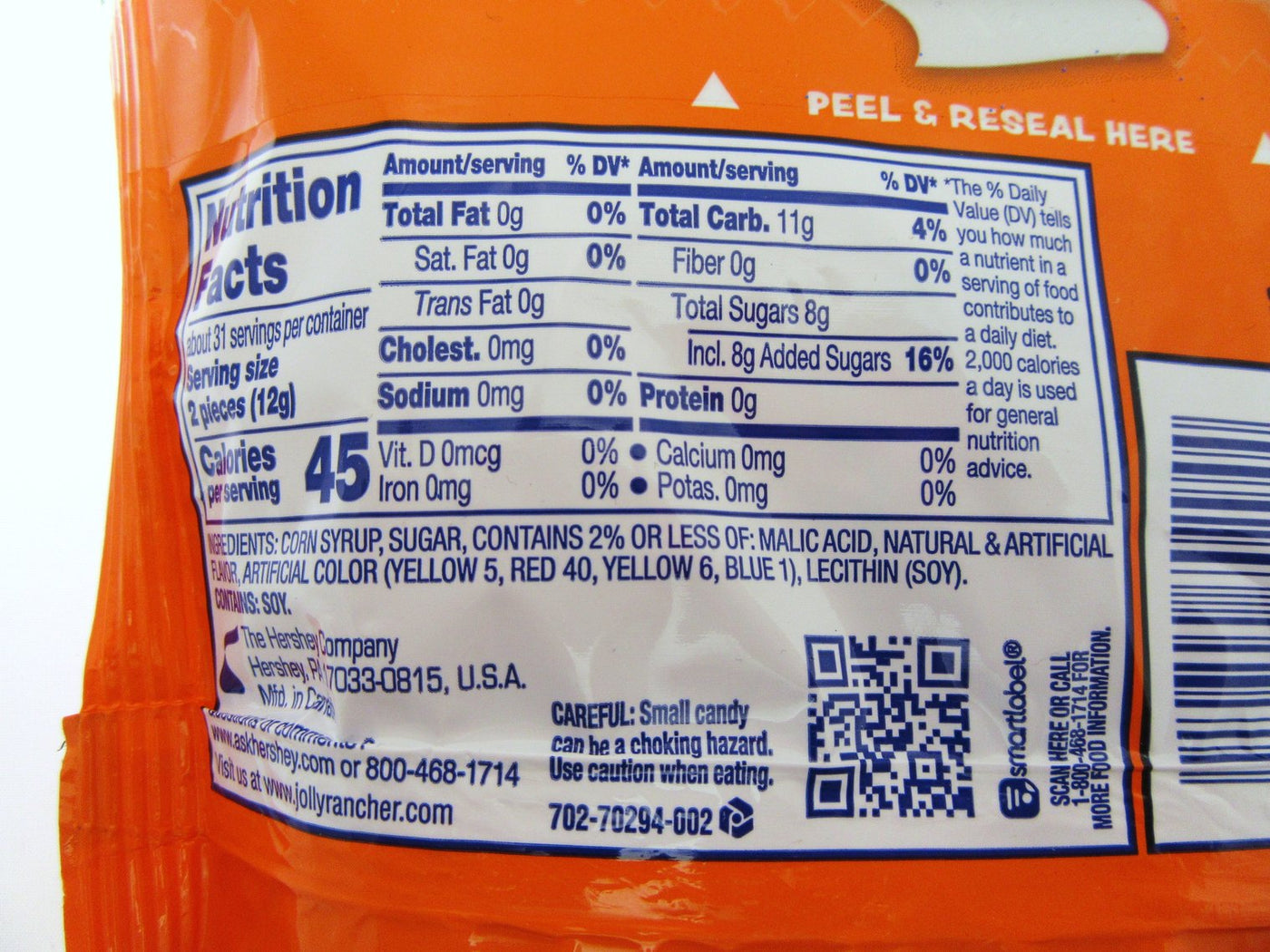 Jolly Rancher ~ Tropical ~ Hard Candy American ~ 13oz Resealable Bag