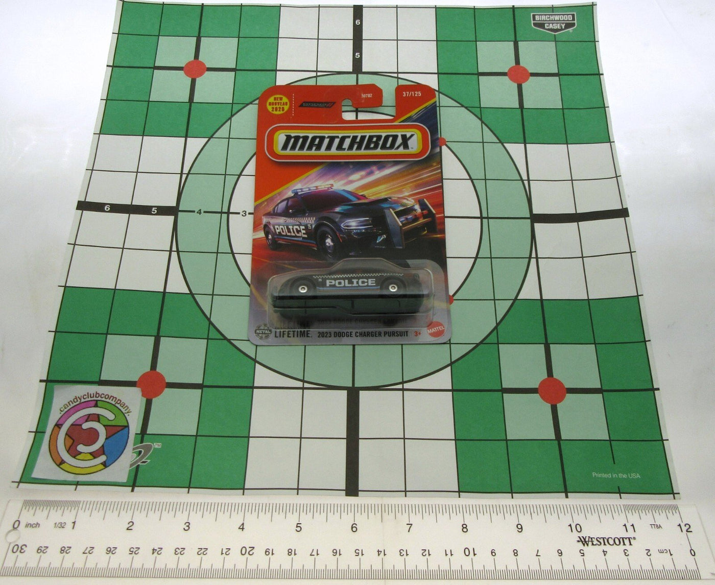 2023 Dodge Charger Pursuit ~ 1:64 Scale ~ Matchbox