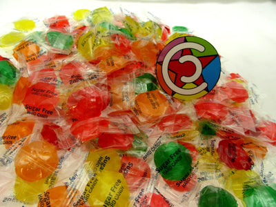 Coastal Bay Fat / SUGAR FREE 28oz Assorted Fruit Flavors Hard Candy